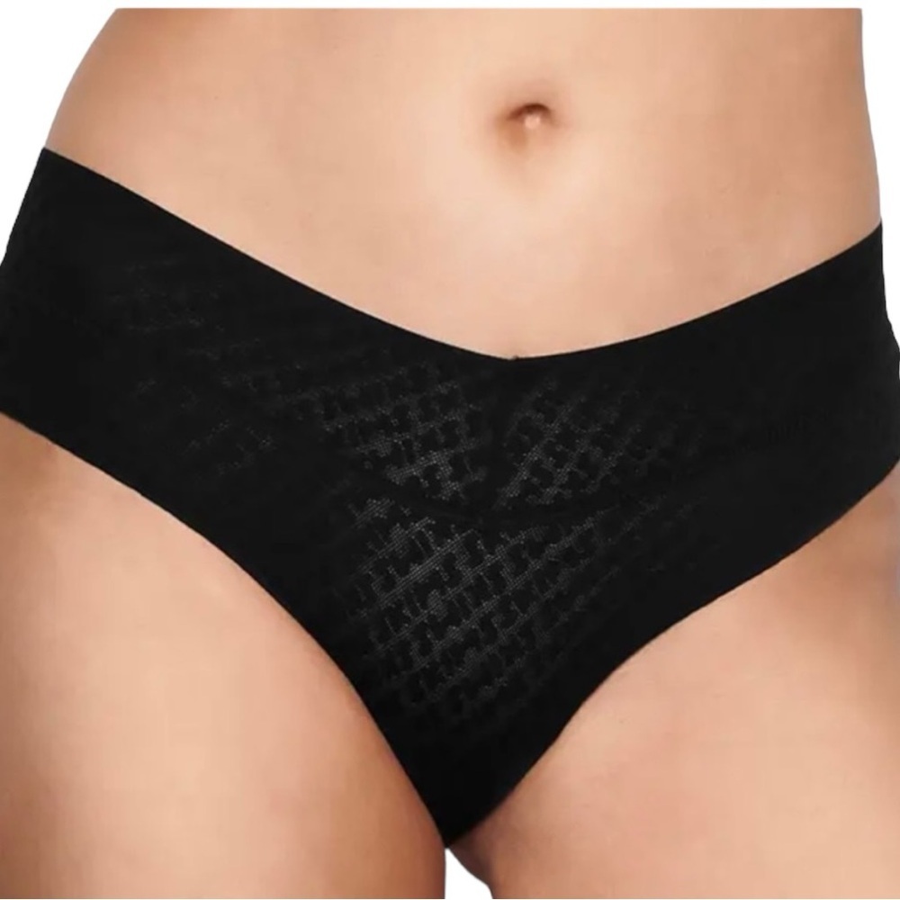 SKIMS Logo Mesh Cheeky Bikini Boyshorts | PN-BYS-1102 | Color: Onyx | NEW/NWT!🖤